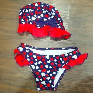 4/$15 Babys Swim Cap and Bottoms
